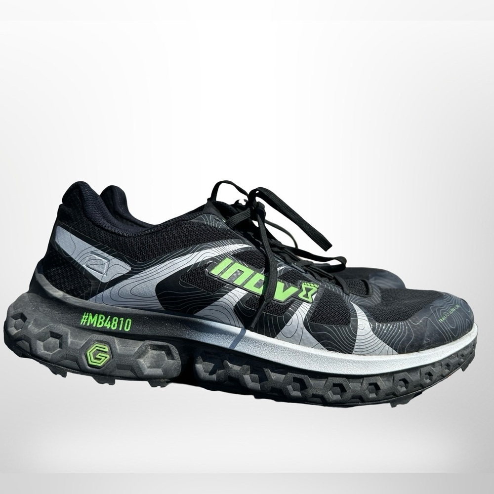 Inov-8 Ultra G 300 Max Black and Green Shoes